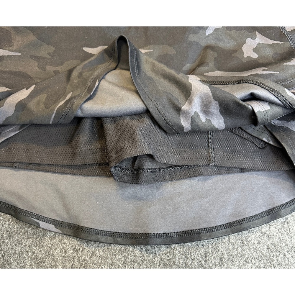 Athleta Swing Camo Skort Tiered Ruffle Active Skirt Shorts Girls Size XL 14 - Picture 14 of 15